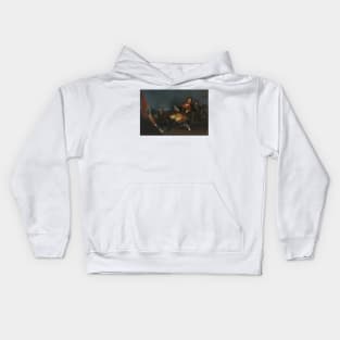 Godoy as General by Francisco Goya Kids Hoodie